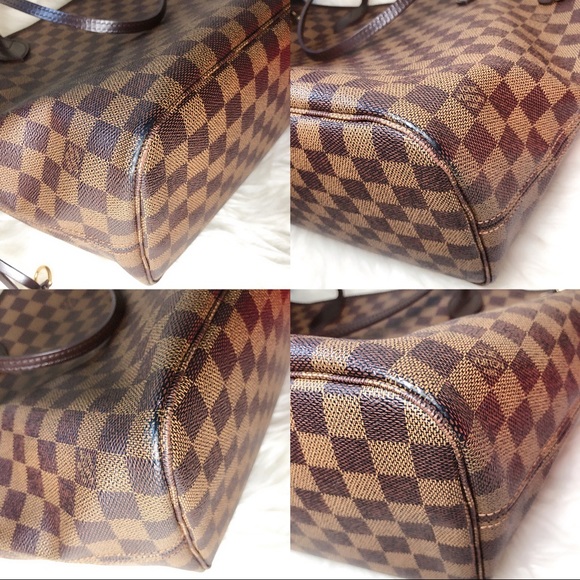 โค๏ธSOLDโค๏ธLOUIS VUITTON Neverfull Damier Ebene MM - Picture 6 of 14
